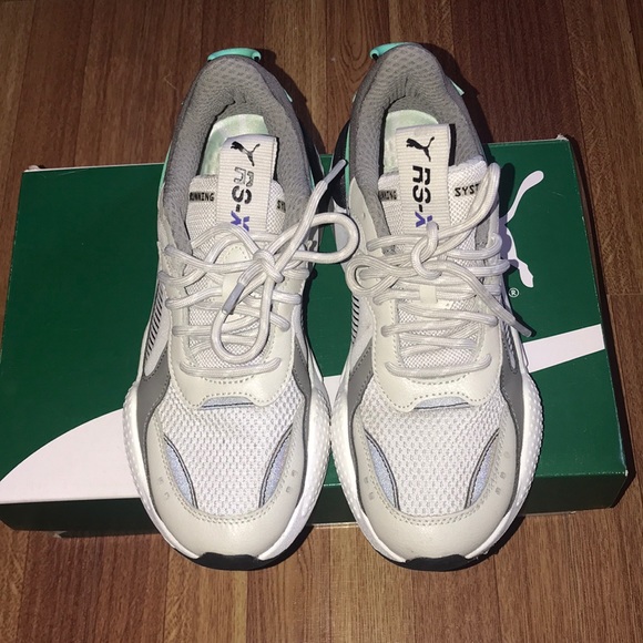 puma rs x mint green